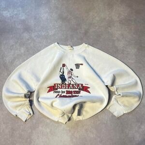 Vintage 80s Indiana Hoosiers Basketball Crewneck